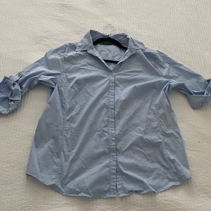 Blue dress shirt